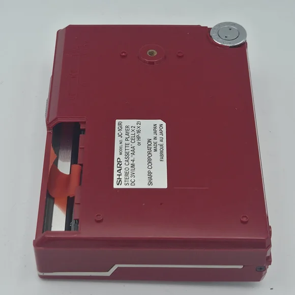 Sharp JC-1G (R) Cassette Player - Picture 6 of 10